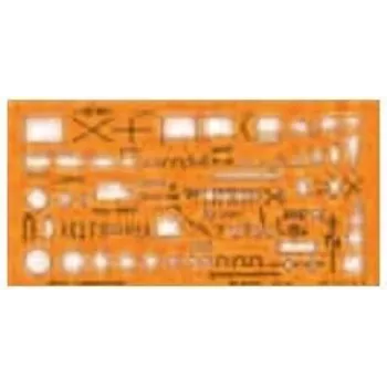 STANDARDGRAPH Zeichenschablone NATO Truppenzeichen 8355 oranža (8355)