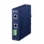 PLANET IP30 rūpnieciskais viena porta 10Gbps 802.3bt PoE++ sadalītājs 24V