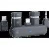 Bezvadu mikrofonu komplekts Plusonic PS-TDS9 ar USB-C, Lightning un 3,5 mm savienotājiem