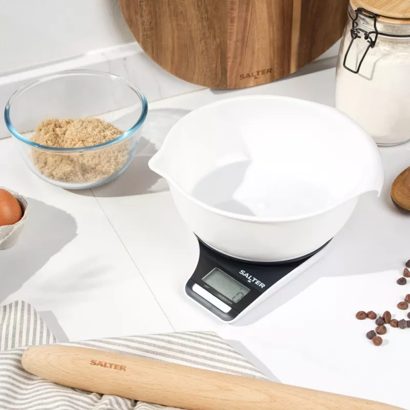 Virtuves svari Salter Electronic Jugscale melnbalts