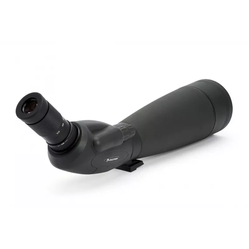Celestron TrailSeeker 100-45 grādu tālskatis 67x BaK-4 melns