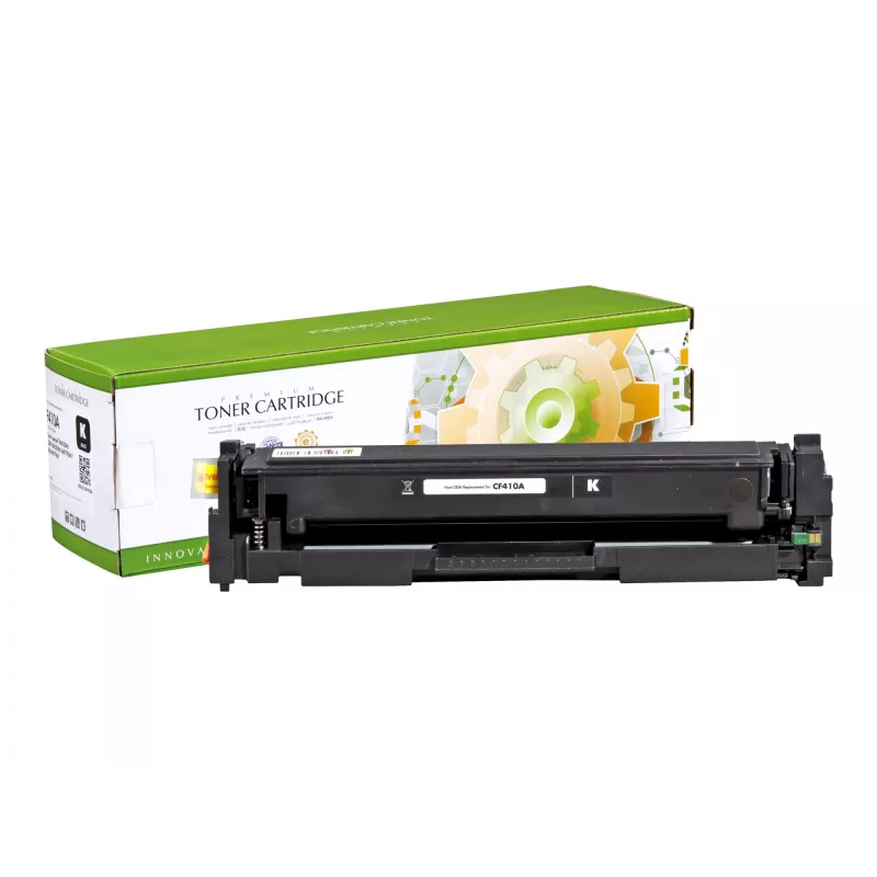 STATIC tonera kasetne, saderīga ar HP CF410A, melna, saderīga, 2300 lpp.