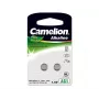Sārmaina pogu baterija CAMELION AG1 / LR60 / LR621 / 364, 1,5 V, 2 gab. iepakojumā