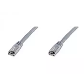 tīkla kabelis Digitus CAT 5e SF/UTP Patch Cord RJ-45 Cat5e 10m pelēka