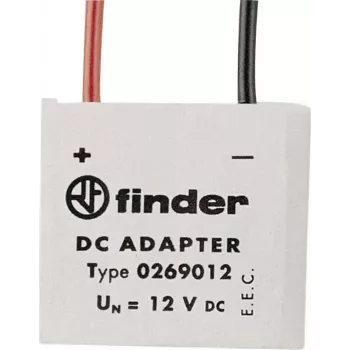 Finder līdzstrāvas adapteris sērijai 26 026.9.012 (026.9.012)