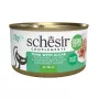 SCHESIR Complements Tuncis ar aļģēm želejā — mitrā kaķu barība — 70g