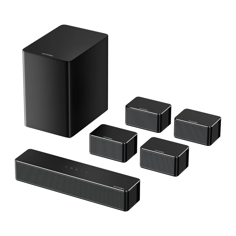 Soundbar Ultimea Poseidon D70 — kompakta mājas audio sistēma, modelis UC00Q