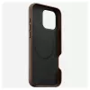 Mobilā telefona vāciņš Nomad NM01389385 iPhone 16 Pro Max, 17,5 cm (6,9 collas), brūns, alumīnijs/PC/mikrošķiedra/āda