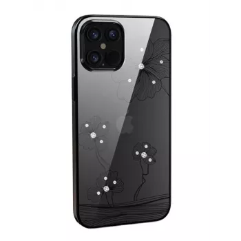 Aizsargtelefona maciņš Devia Crystal Flora iPhone 12 mini — melns