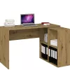 Computer desk top e shop BIURKO PLUS ARTISAN, taisnstūrveida galda virsma, skaidu plāksne, 1200×500×760 mm, ozola krāsa