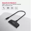 Klēpjdatora doks UNITEK Y-1096A USB Type-C melns