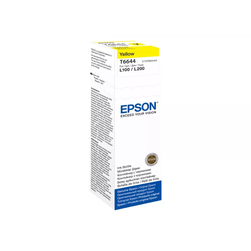 Epson T6644 Dzeltena tintes pudele 70 ml