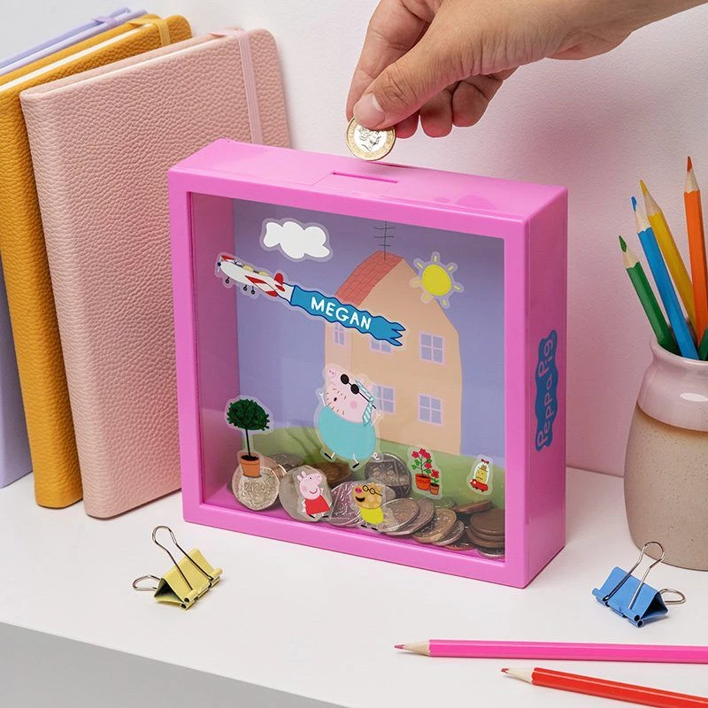 Monētu krājkase Paladone Peppa Pig Frame Design PP12785PP – bērnu krājkasīte