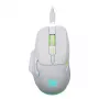 Bezvadu pele DEFENDER Stix GM-009 RF — optiska 3200 DPI, 6 pogas, piemērota abām rokām, USB RF, darbināma ar baterijām, balta