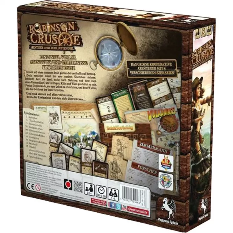 Robinson Crusoe - Piedzīvojums uz nolādētās salas, galda spēle