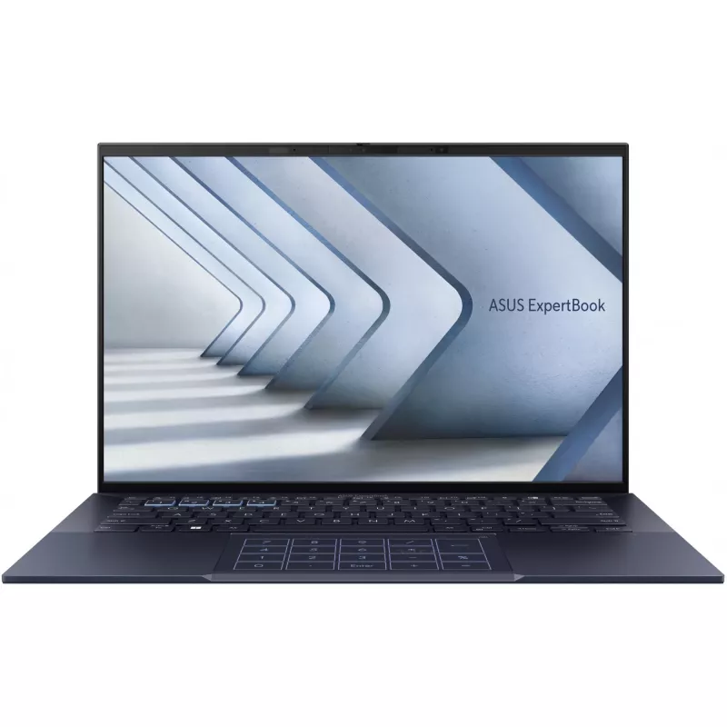 ASUS ExpertBook B9 OLED B9403CVAR-PP1735X Intel Core 7 150U klēpjdators 35,6 cm (14 collu) WQXGA+ 16 GB LPDDR5x-SDRAM 512 GB SSD Wi-Fi 6E (802.11ax) Windows 11 Pro Melns