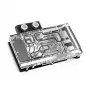 BitsPower Classic VGA ūdens bloks BP-VG3070FE — 125×171,4×28,4 mm, 3‑pin RGB, melns/sudraba/caurspīdīgs