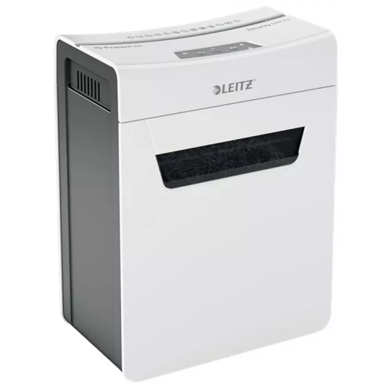 Leitz IQ Protect Premium papīra smalcinātājs 8X P4, 4 x 40 mm, 14 L, 125 loksnes, 55 dB, skārienjutīga vadība, 8 loksnes