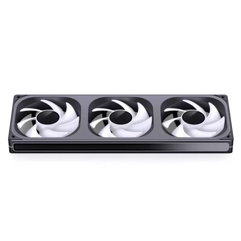 Radiatora ventilatoru komplekts Jonsbo ZB-360 PWM ARGB 360mm, melns