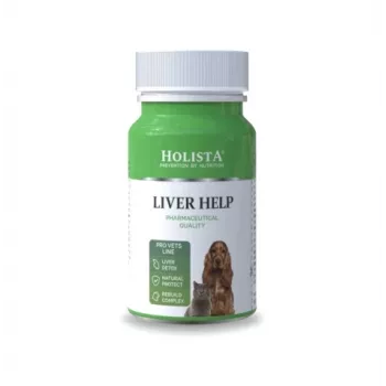 HOLISTA Liver help - uztura bagātinātāji suņiem un kaķiem - 90 tabletes