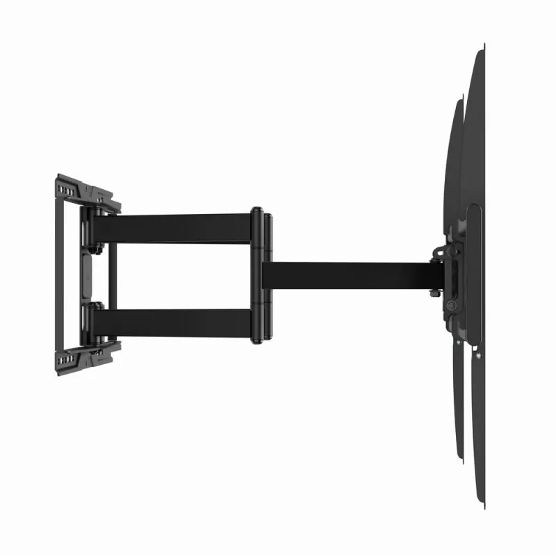 Pilnas kustības TV sienas stiprinājums GEMBIRD WM-105ST-01 50–105 collu televizoriem, tērauda regulējams kronšteins, maks. 75 kg, VESA 200x100–900x600