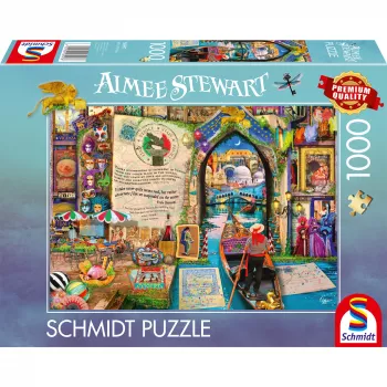 Puzle Schmidt Spiele Aimee Stewart: Memories of Venice — 1000 gab.