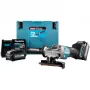 Makita GA013GM201 - Leņķa slīpmašīna - Bezvada - 125 mm - 2 baterijas, lādētājs iekļauts - 40 V (GA013GM201)
