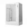 Datora korpuss DeepCool CH170 PLUS WH Midi Tower — balts, rūdīts stikls, atbalsta micro ATX/mini-ITX, GPU līdz 34,2 cm, CPU dzesētāja augstums 164 mm
