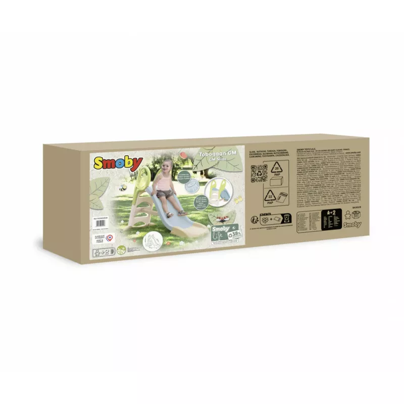 Rotaļu iekārta Smoby 820509 by Simba‑Dickie — plastmasas rāmis, 1590×680×1000 mm, bērniem no 2 gadiem