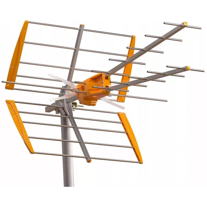 Televīzijas antena TELEVES V+ MIX DVB-T2 U/V REF.149011 ar pastiprinātāju