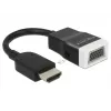 Video kabeļa adapteris HDMI Type A uz VGA D-Sub + 3,5 mm DeLOCK 65587