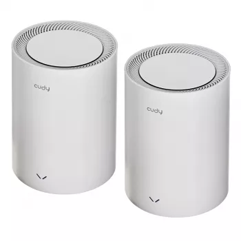 Mesh sistēma Cudy M3600 Divjoslu Wi‑Fi 7 2882 Mbit/s, 2-paka, 4 antenas, 3x LAN, 512 MB RAM, 2 GHz CPU