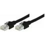 Tecline - komutācijas kabelis - RJ-45 (V) uz RJ-45 (V) - 1,5 m - S/UTP - CAT 5e - Snagless - melns (719015S)