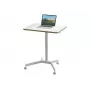 Computer desk top Leitz 65360001 Square Aluminium balta 600x800x750mm