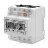 Trīsfāžu elektroniskais enerģijas skaitītājs QOLTEC 50900 400V LCD 4P