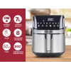 Elektriskā fritieris Beper P101FRI070 1,5 l ietilpība ar regulējamu temperatūru, kompakts darba virsmai