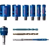 Bosch 2 608 900 490 Expert Construction Material caurumzāģu komplekts, 10 gab., 20–64 mm