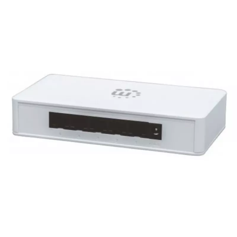 Manhattan 5 portu gigabitu Ethernet slēdzis, darbvirsmas izmērs, plastmasa, IEEE 802.3az (energoefektīvs Ethernet), trīs gadu garantija, kaste