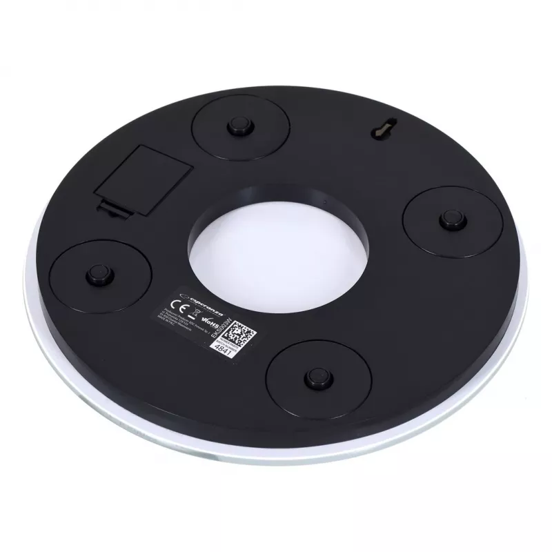 Elektroniskā virtuves svari ESPERANZA EKS003W, 5 kg ietilpība, 1 g precizitāte, rūdīts stikls, skārienvadība