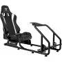 GR300 Simulators Sacensību Kokpits, Sim Rig (melns)