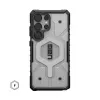 Urban Armor Gear Pathfinder Clear mobilā tālruņa vāciņš 17,3 cm (6,8 inch) Vāciņš Melns, Sudraba