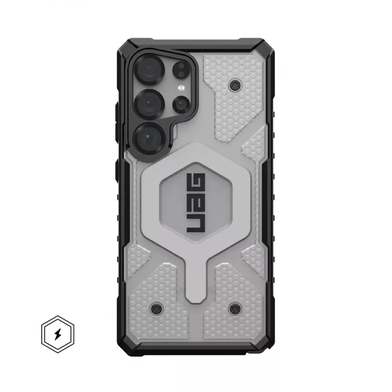 Urban Armor Gear Pathfinder Clear mobilā tālruņa vāciņš 17,3 cm (6,8 inch) Vāciņš Melns, Sudraba