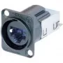 Neutrik NE8FDY-C6-B Melns