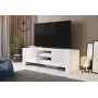 Cama TV statīvs WEST 42/130/42 balts/balts glancēts