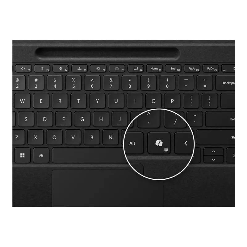 Surface Pro Flex, skārienpaliktnis, mehāniskais slēdzis, Microsoft, Surface Pro 11. izd.