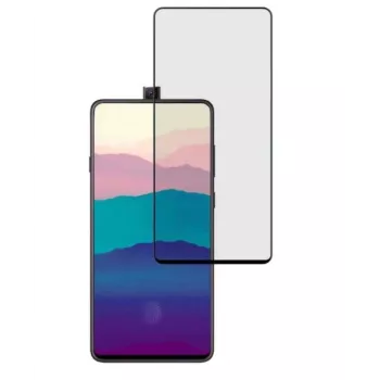 Rūdīta stikla ekrāna aizsargplēve Tellur Samsung Galaxy A90 2.5D pilnas līmes melna