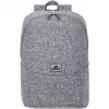 RIVACASE Anvik 15.6 inch klēpjdatora mugursoma, 15 L, pelēka, ūdensnecaurlaidīgs audums, kabatas 10.5 inch planšetei, viedtālrunim, dokumentiem, aksesuāriem, pudelei
