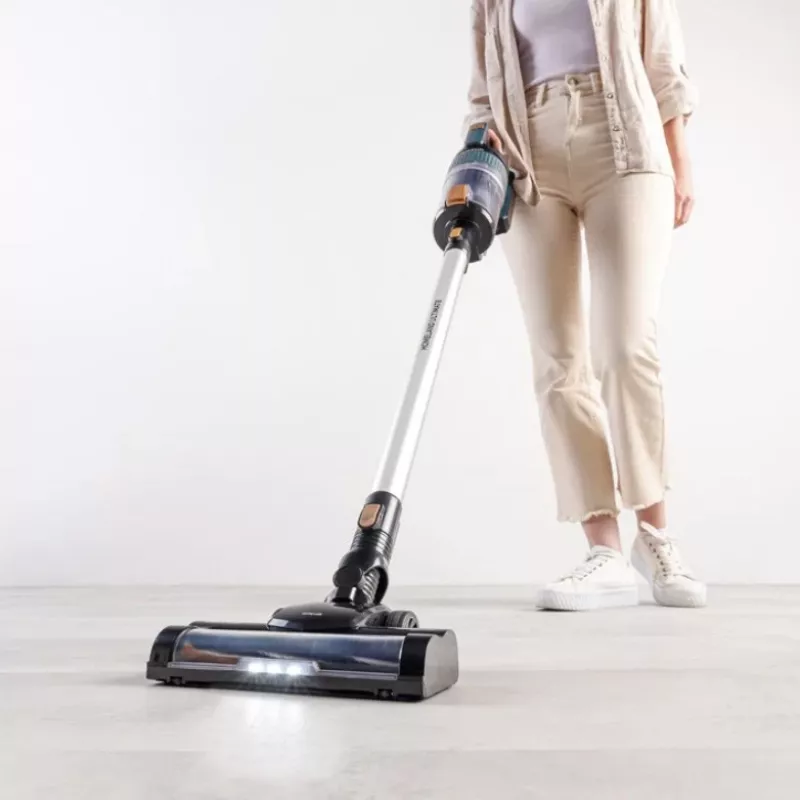Bezvadu putekļsūcējs ar mopa funkciju Taurus Homeland Ultimate Digital Wash