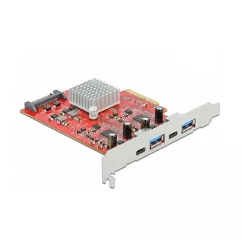 Paplašināšanas karte DeLOCK PCI Express x4 uz USB 10 Gb/s 2x Type-A 2x Type-C