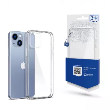 3MK Clear Case mobilā telefona maciņš 3MK iPhone 15 caurspīdīgs dizains